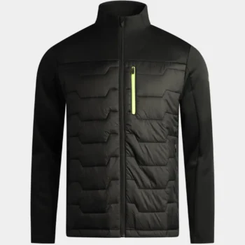 WALTER JACKET - BLACK/LIME
