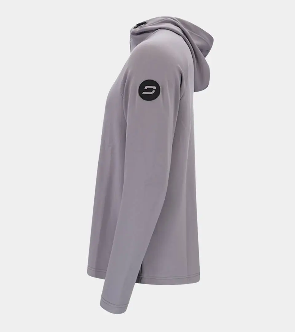 MEN'S TWO TONE HOODIE - GREY - Image 3