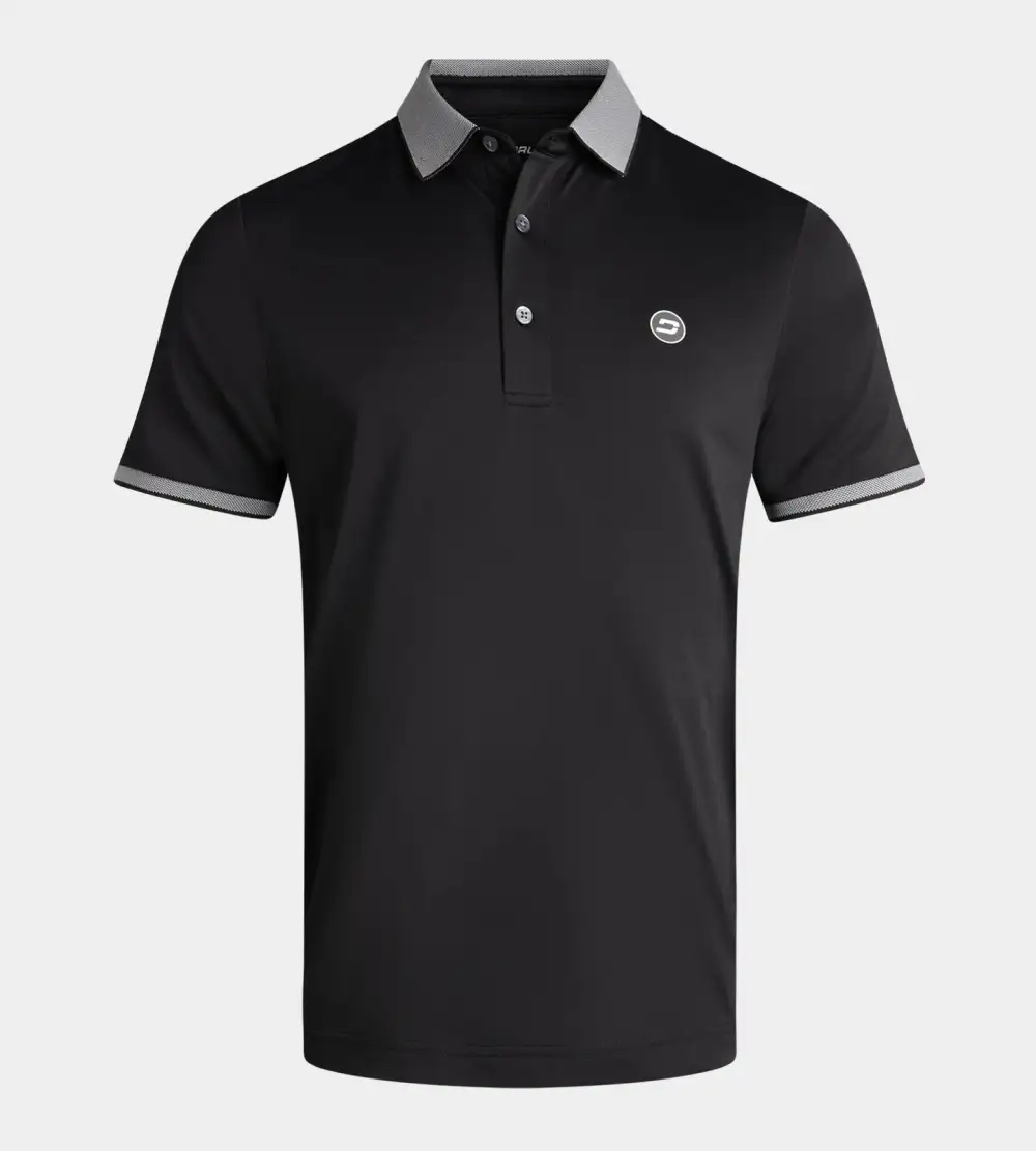 SOLITAIRE POLO - BLACK