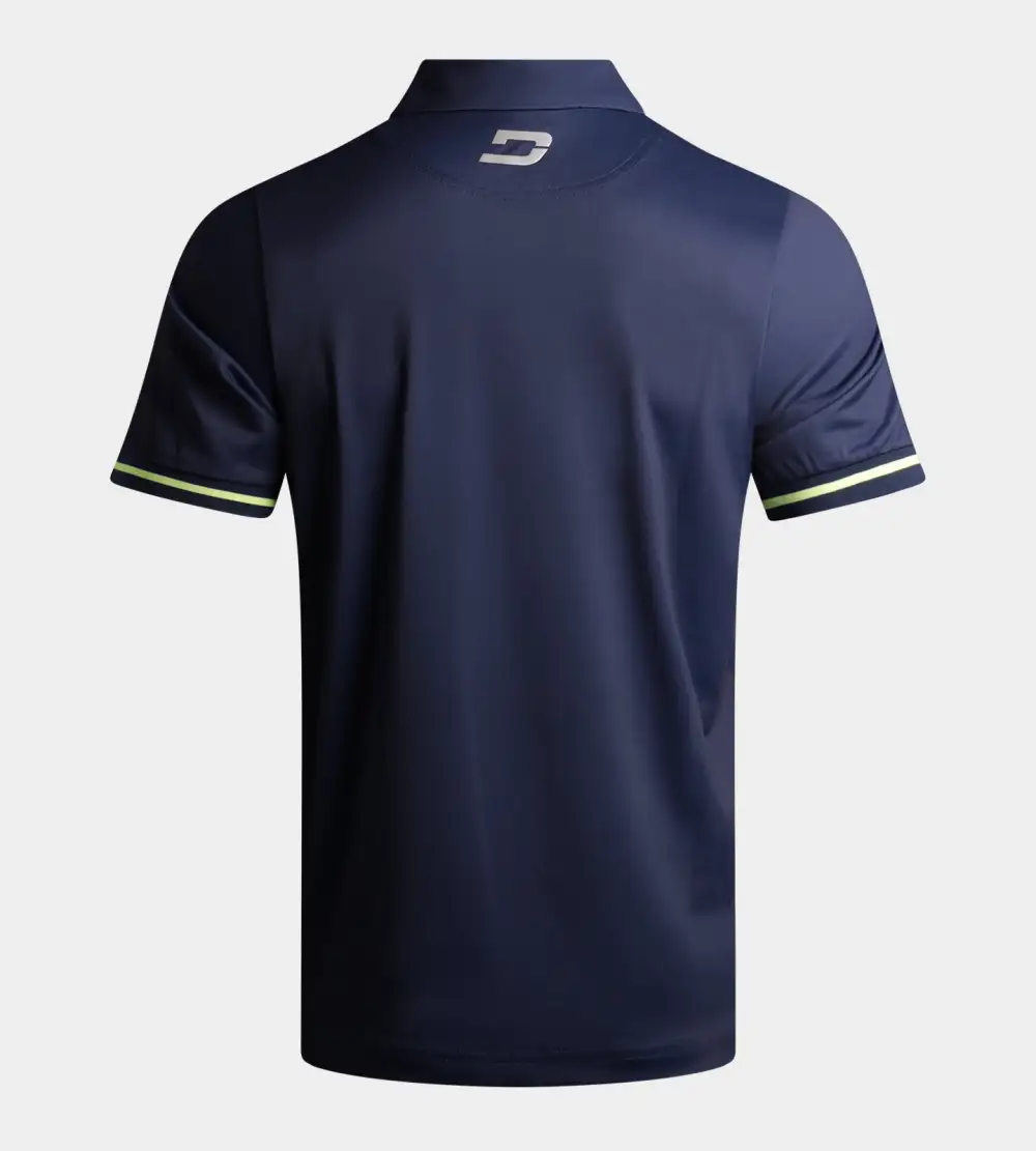 MODERN ABSTRACT POLO - NAVY - Image 2