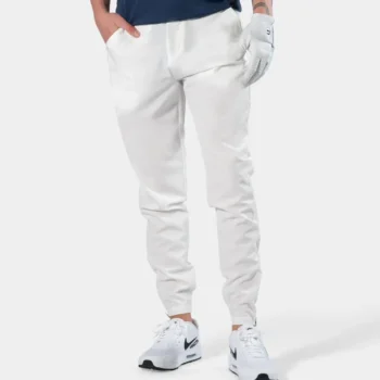 MEN'S GOLF JOGGERS - WHITE