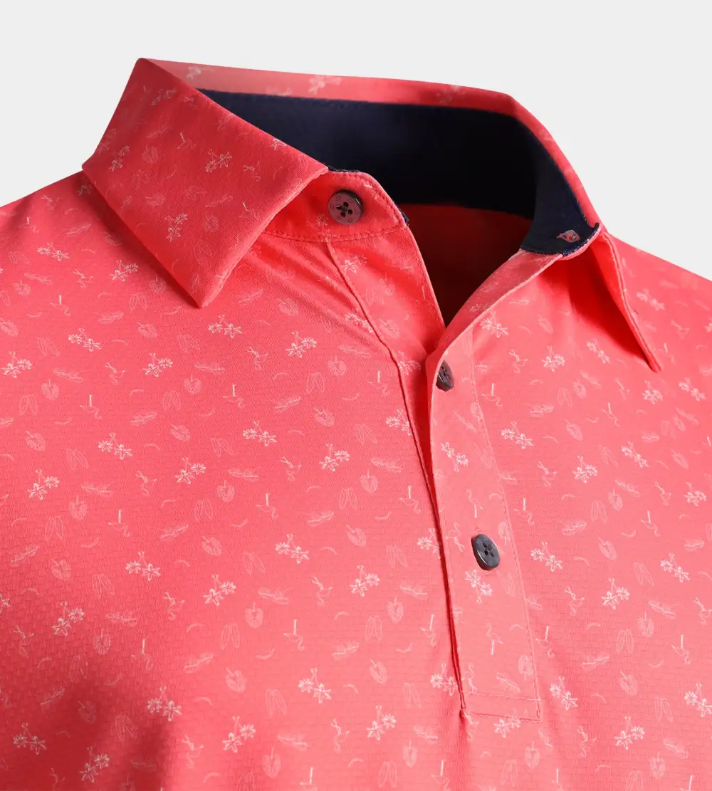 CALIFORNIA POLO - CORAL - Image 3