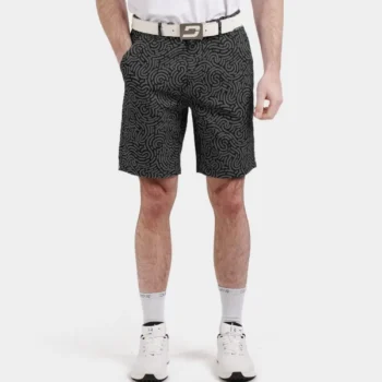 HERITAGE JUMBLE SHORTS - BLACK
