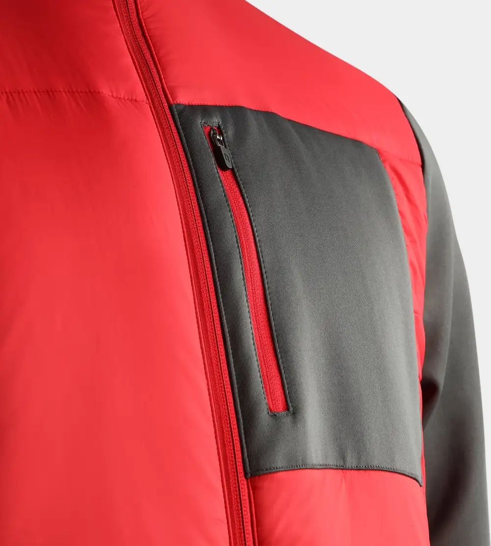 LINKS TECH JACKET - CHARCOAL - Image 4