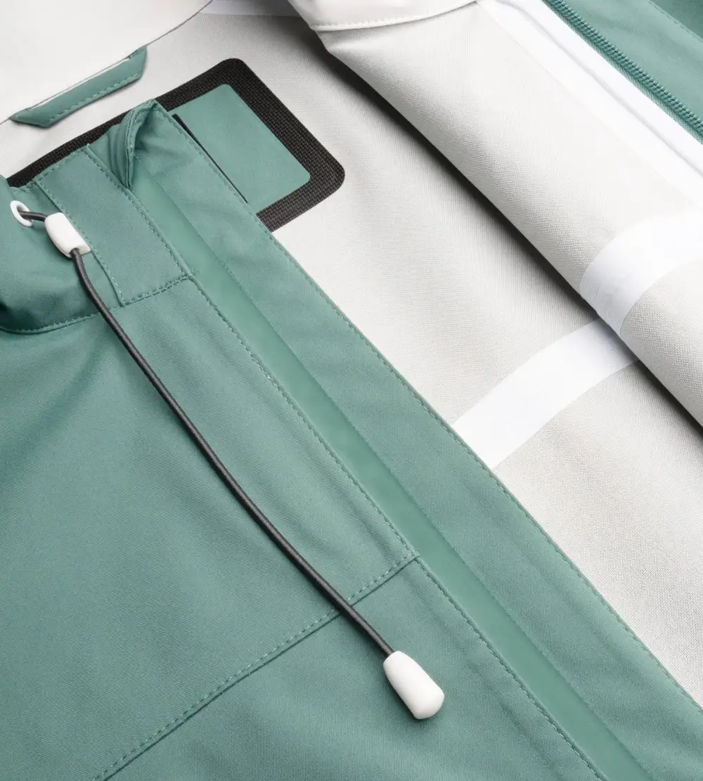 NADIR RAIN JACKET - SAGE - Image 4