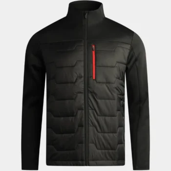 WALTER JACKET - BLACK/RED