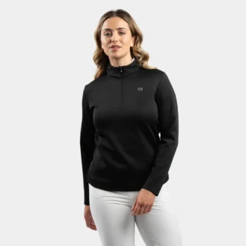 LADIES ULTRA BLEND MIDLAYER - BLACK