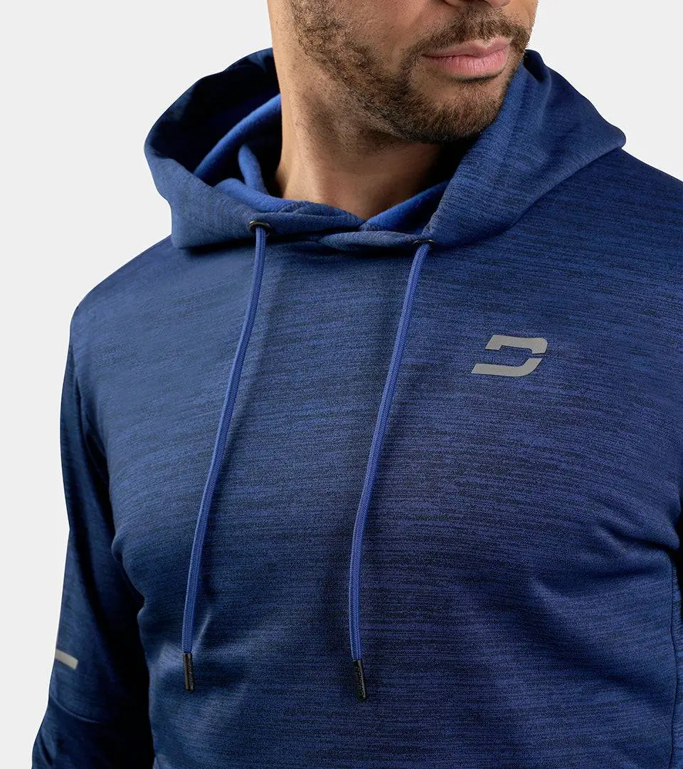 MENS ULTRA FIT HOODIE - BLUE FLEK - Image 5