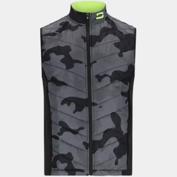 KYTE CAMO GILET - BLACK