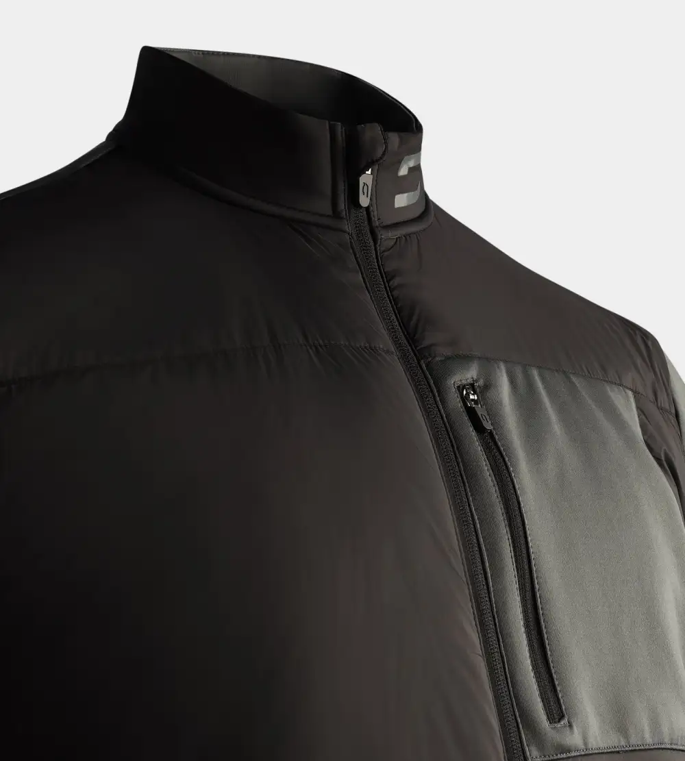 LINKS TECH JACKET - BLACK - Image 5