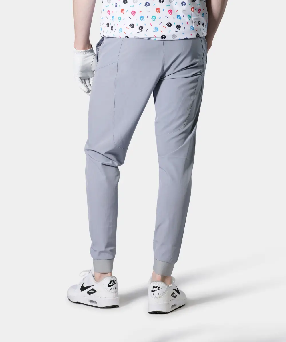 LUXE GOLF JOGGERS - GREY - Image 2
