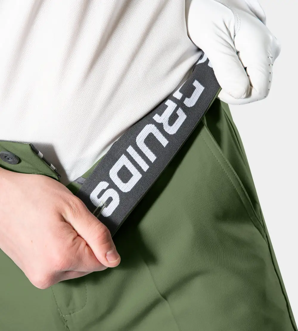 MENS CLIMA GOLF TROUSERS - KHAKI - Image 6