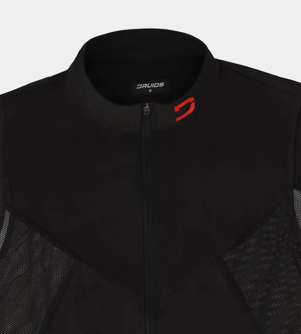 AIR MESH GILET - BLACK - Image 3