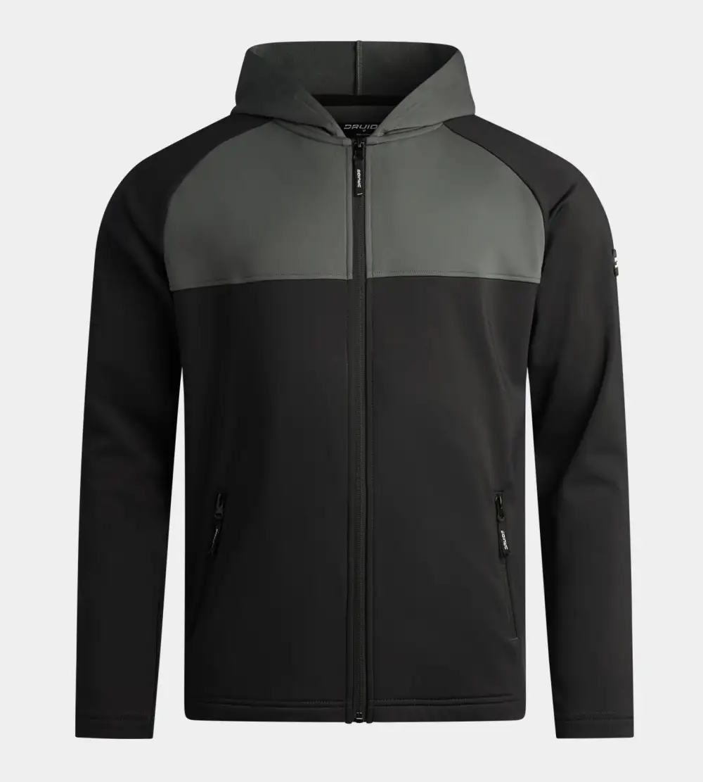 LINKS LAYER JACKET - BLACK