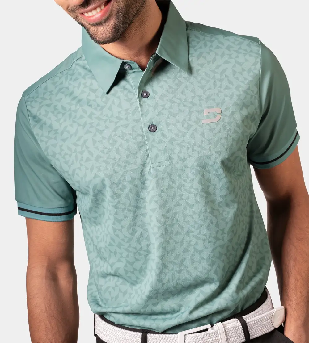 MODERN ABSTRACT POLO - SAGE - Image 7