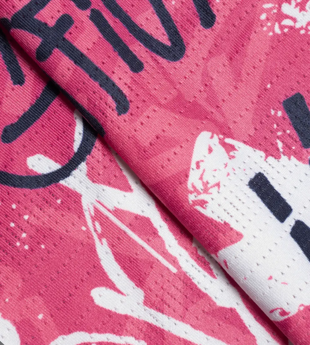 GRAFFITI POLO - PINK - Image 5