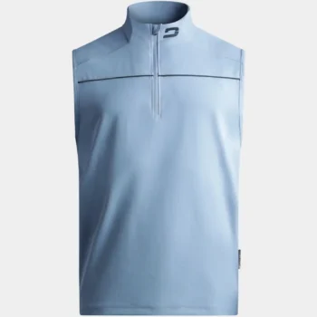 PIQUE SLEEVELESS - BLUE