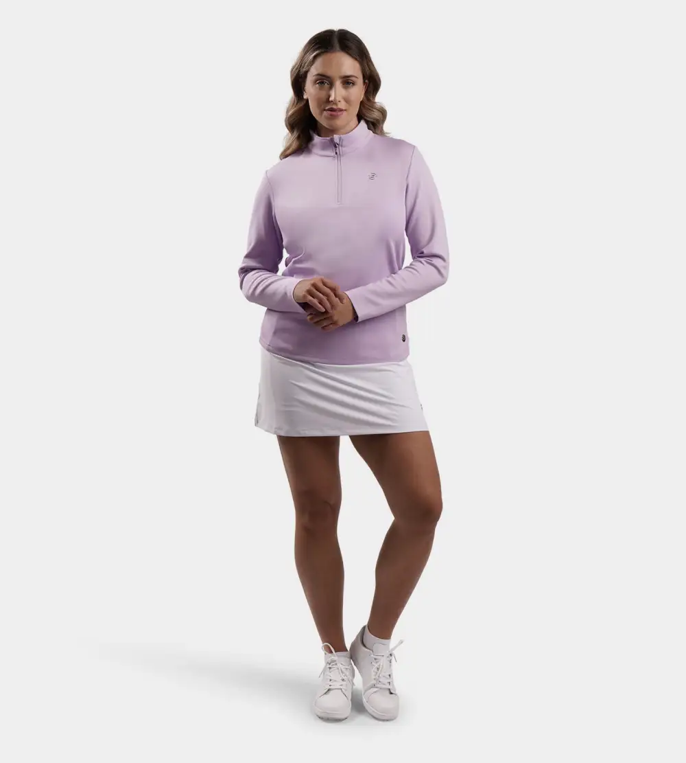 LADIES ULTRA BLEND MIDLAYER - LAVENDAR - Image 5