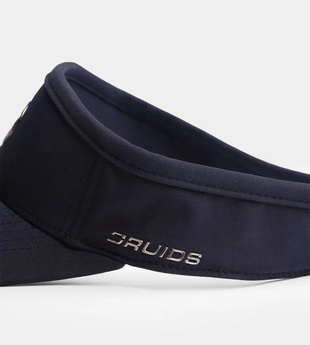 LADIES GOLF VISOR - NAVY - Image 4