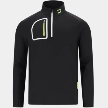 NAUTICAL MIDLAYER - BLACK