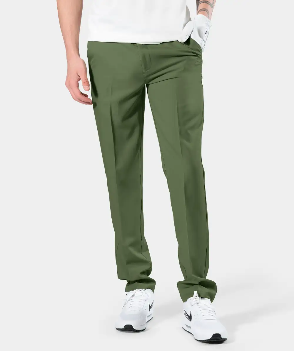 MENS CLIMA GOLF TROUSERS - KHAKI