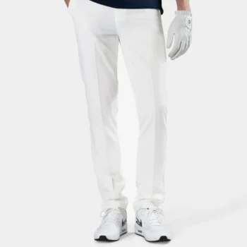 MENS CLIMA GOLF TROUSERS - WHITE