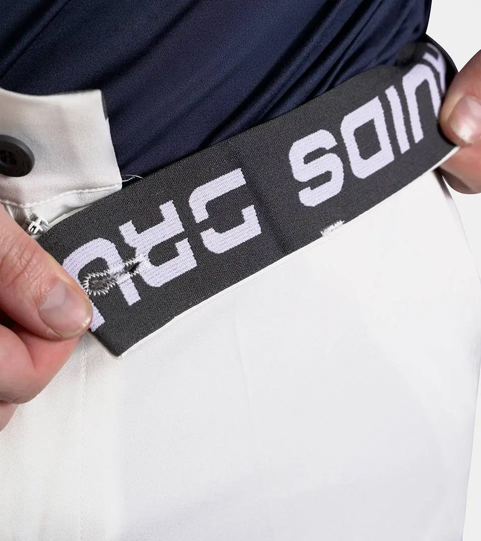 MENS CLIMA GOLF TROUSERS - WHITE - Image 5