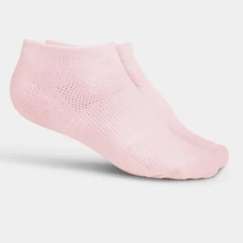 LADIES TRAINER ANKLE SOCKS - PINK