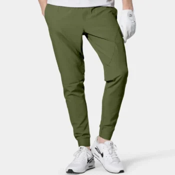 LUXE GOLF JOGGERS - KHAKI