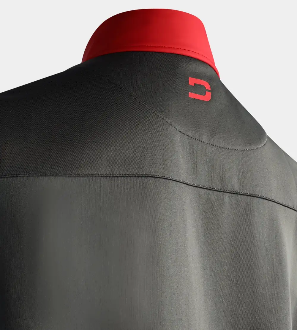 LINKS TECH JACKET - CHARCOAL - Image 5