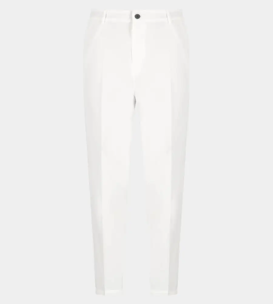 MENS CLIMA GOLF TROUSERS - WHITE - Image 6