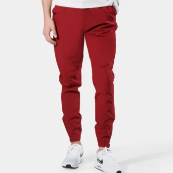 MEN'S GOLF JOGGERS - BURGUNDY