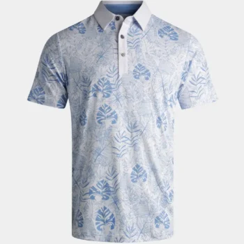 TROPICAL POLO - BLUE