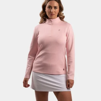 LADIES ULTRA BLEND MIDLAYER - BLUSH