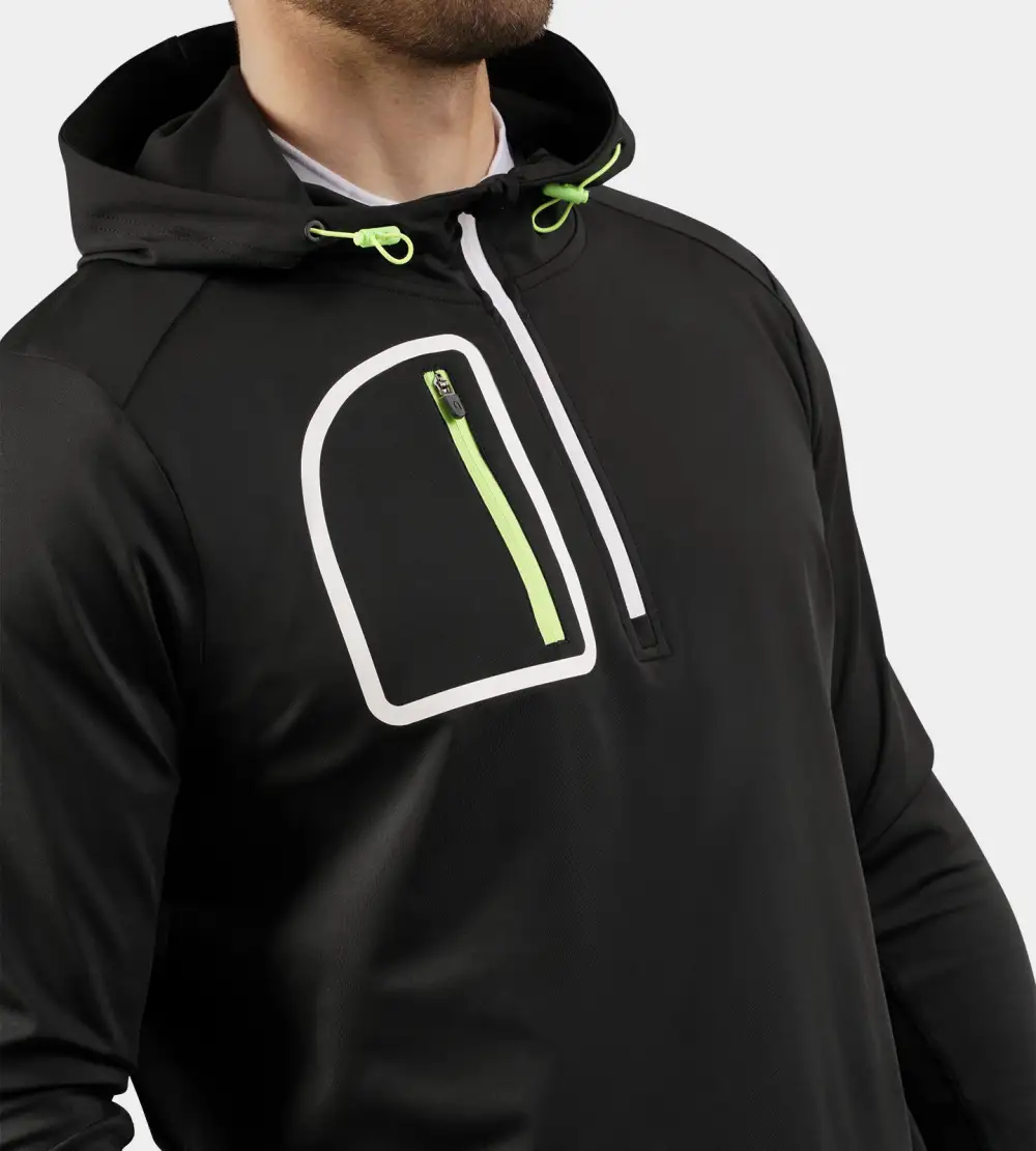 NAUTICAL HOODIE - BLACK - Image 6