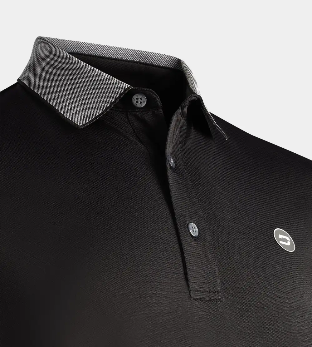 SOLITAIRE POLO - BLACK - Image 3