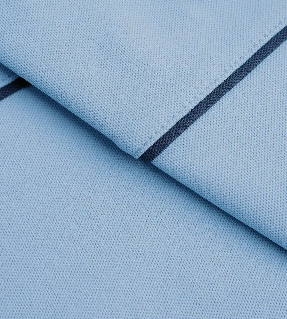 PIQUE SLEEVELESS - BLUE - Image 5