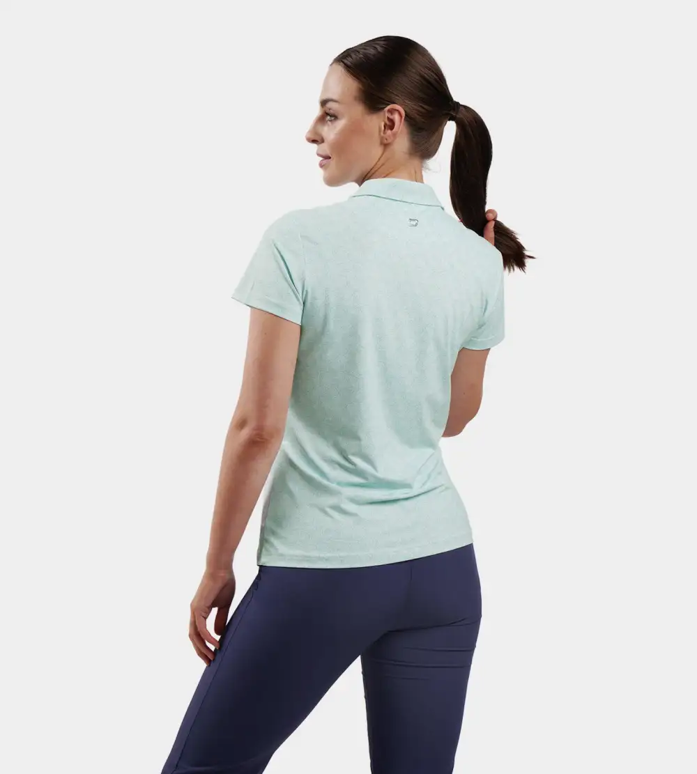 LADIES PETAL POLO - MINT - Image 3