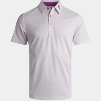 CHEVRON POLO - PURPLE