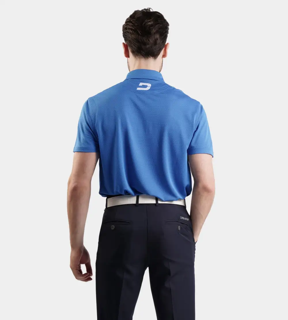HONEYCOMB POLO - BLUE - Image 6
