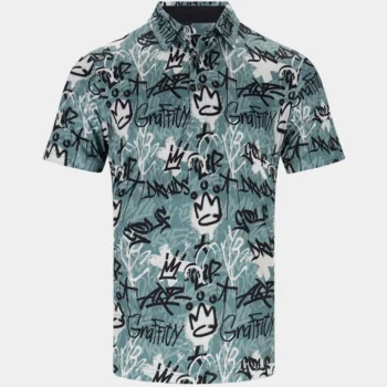 GRAFFITI POLO - SAGE