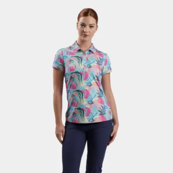 LADIES TROPIC POLO - GREEN