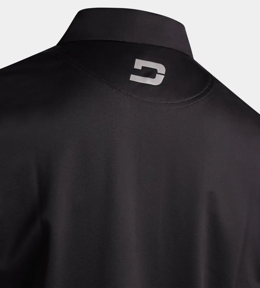 MODERN ABSTRACT POLO - BLACK - Image 6