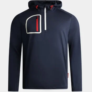 NAUTICAL HOODIE - NAVY