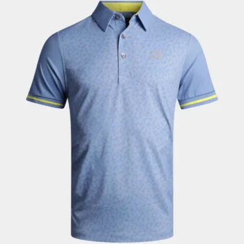 MODERN ABSTRACT POLO - BLUE