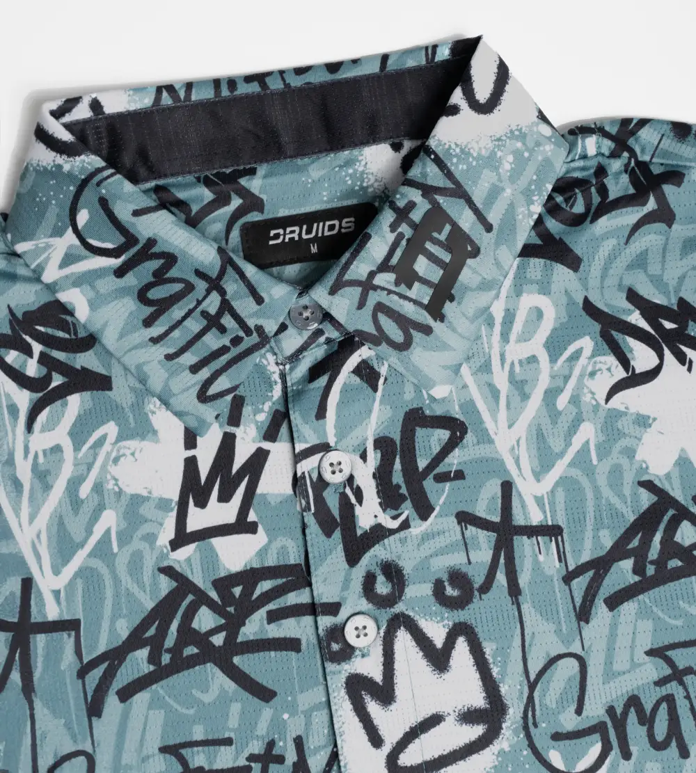 GRAFFITI POLO - SAGE - Image 5
