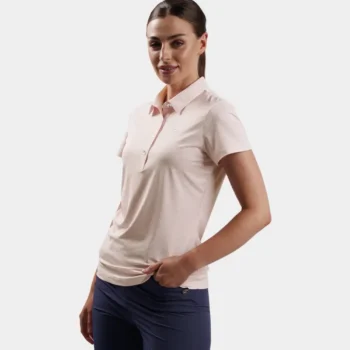 LADIES PETAL POLO - BLUSH