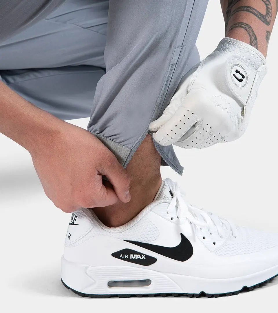 MEN'S GOLF JOGGERS - GREY - Image 4