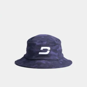 CAMO BUCKET HAT - NAVY