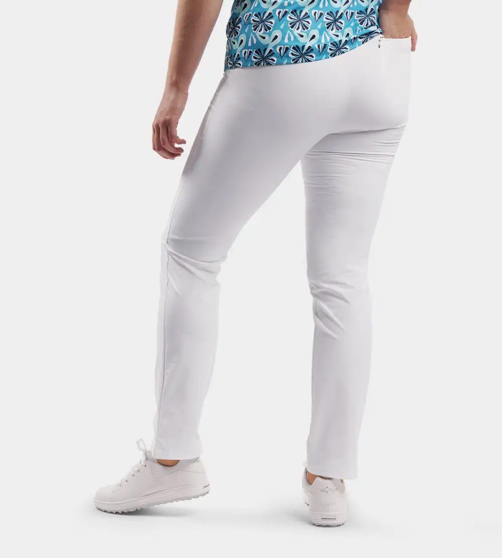 LADIES SUPREME TROUSERS - WHITE - Image 2
